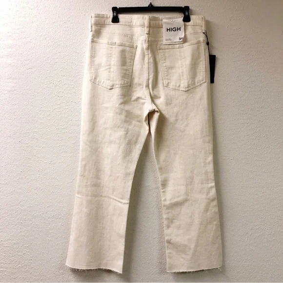 Rag & Bone Nina High Rise Ankle Flare Denim Jeans - Picture 3 of 13